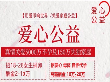 百色捐卵助孕生子 爱心志愿者招募